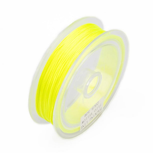 1pc 6 Colors Fly Fishing Line 50M 30LB/20LB Backing Braided Line & Loop 8 Weaves